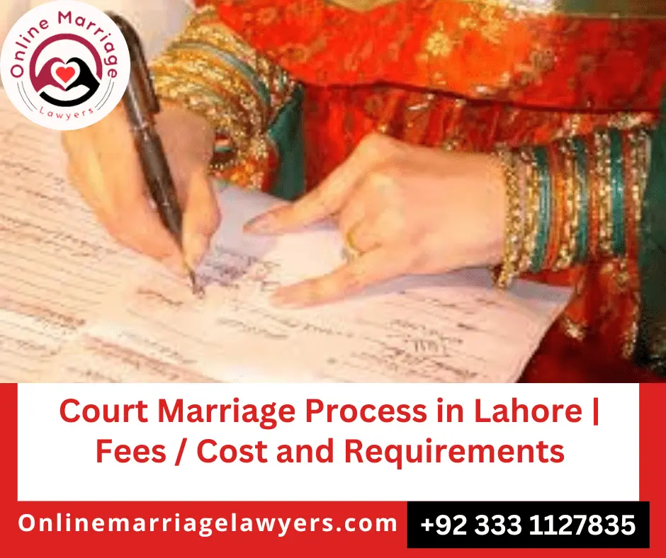 Court Marriage Requirements