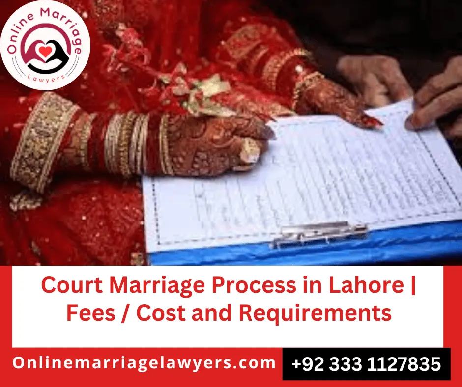 Court Marriage Process Lahore