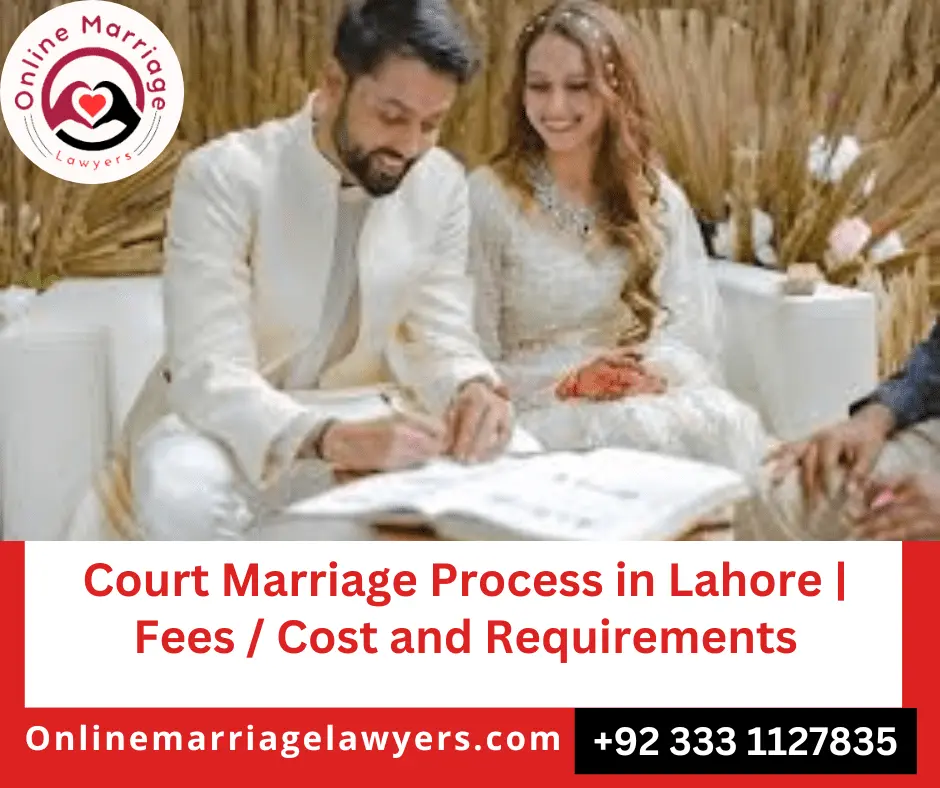 Court Marriage Requirements Lahore