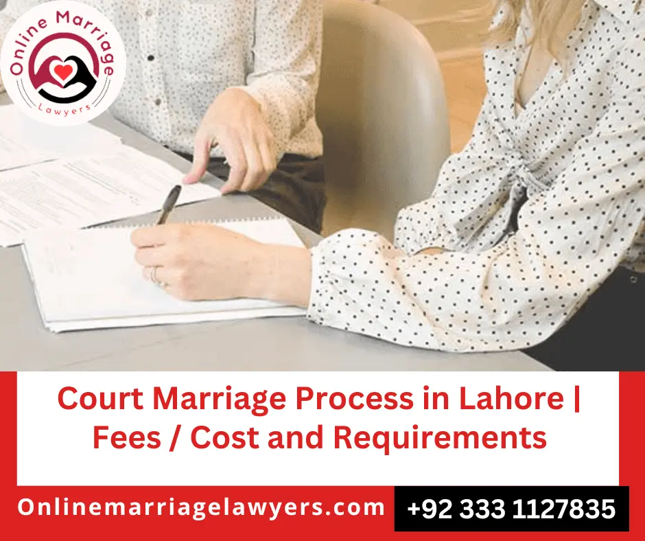 Court Marriage Process Lahore