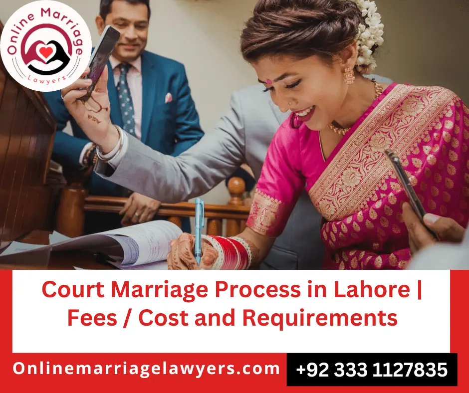 Court Marriage Fees