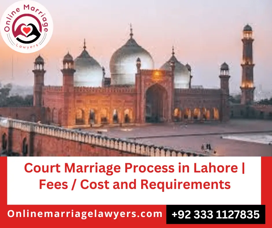 Court Marriage Process Lahore